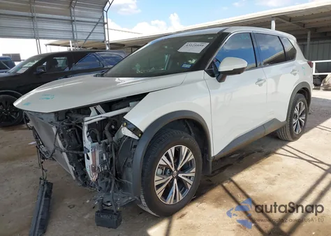 2021 Nissan Rogue Sv Fwd from USA, damaged, VIN 5N1AT3BA1MC797619